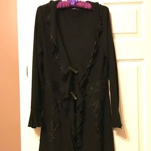 Earthbound Ruffled Duster w custom embellishments